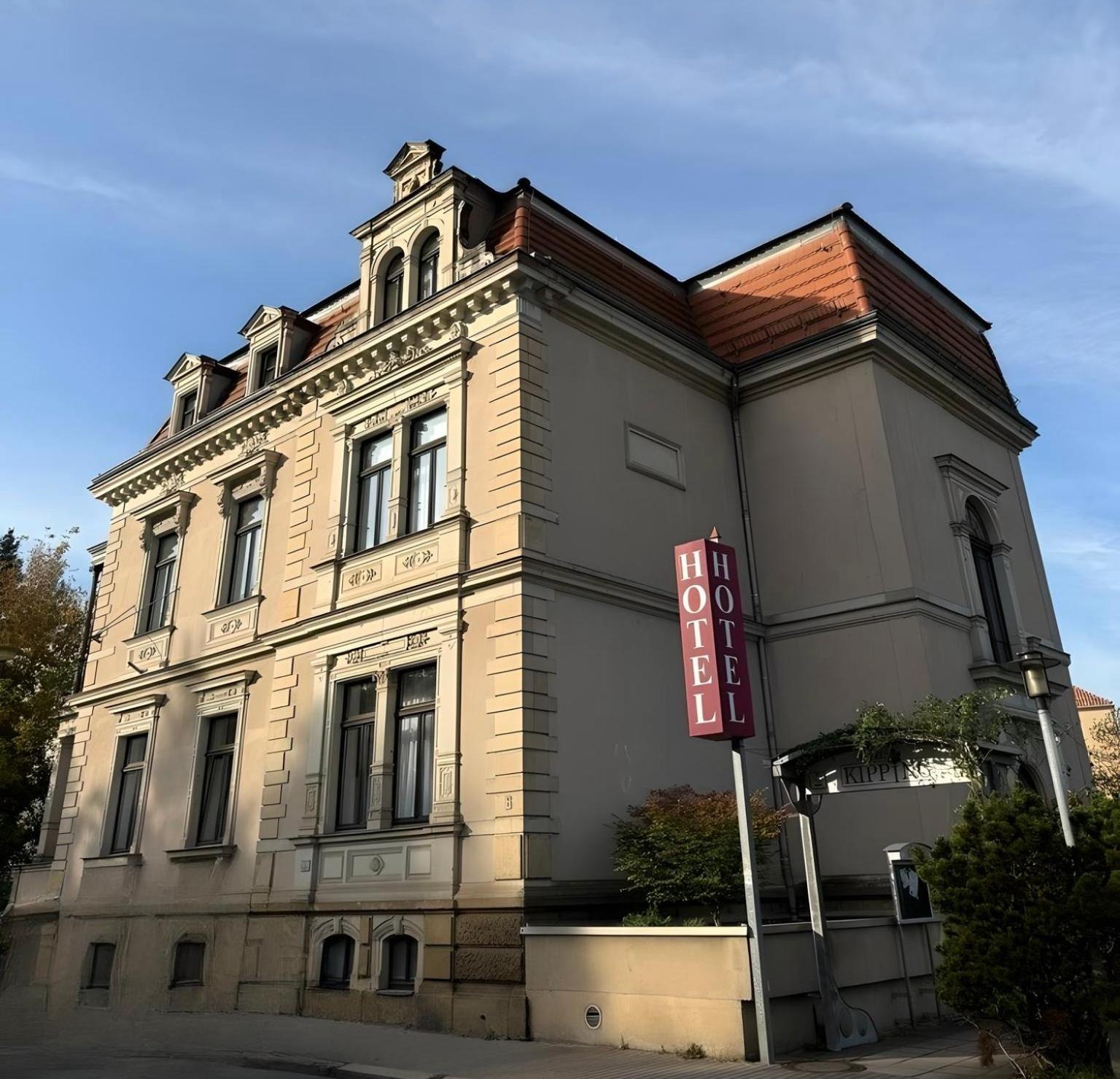 Hotel Villa Kipping Am Hauptbahnhof Dresden Dış mekan fotoğraf