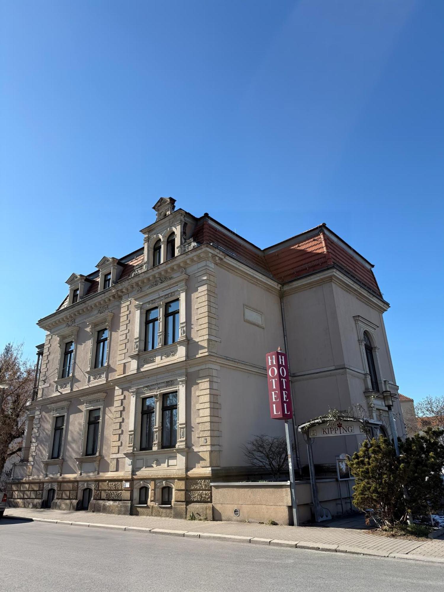 Hotel Villa Kipping Am Hauptbahnhof Dresden Dış mekan fotoğraf