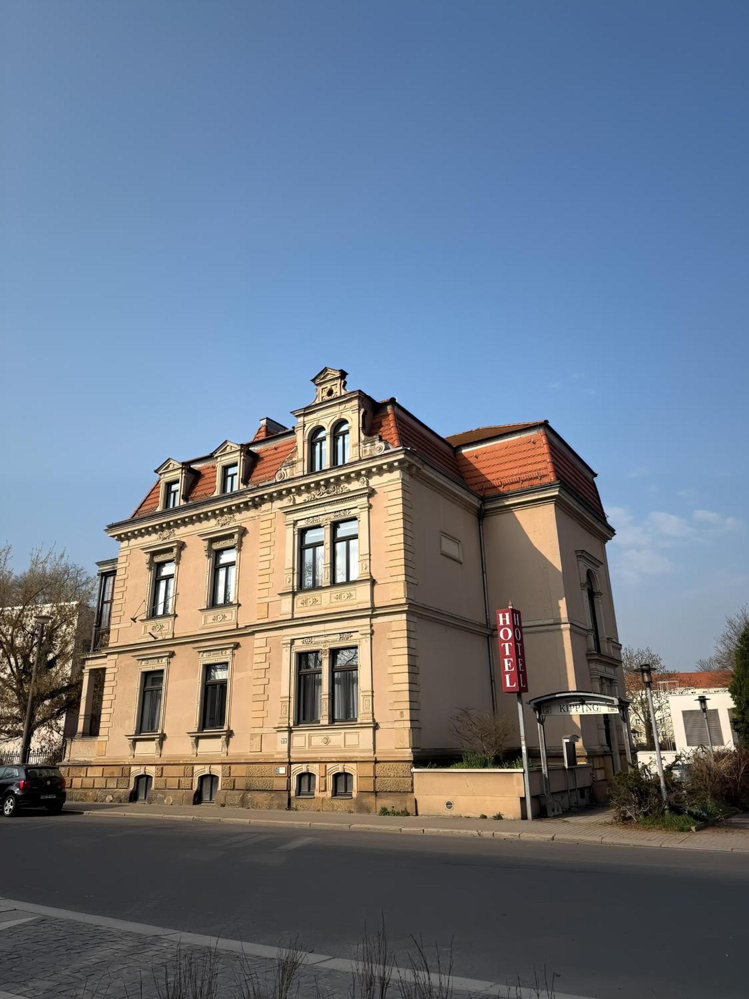 Hotel Villa Kipping Am Hauptbahnhof Dresden Dış mekan fotoğraf